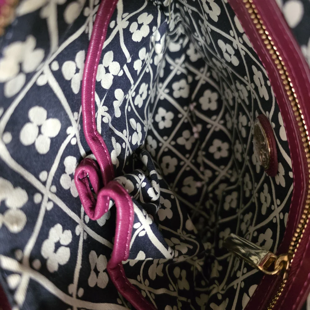 Authentic Tory Burch Fuchsia Pink  Women's Bag From JAPAN